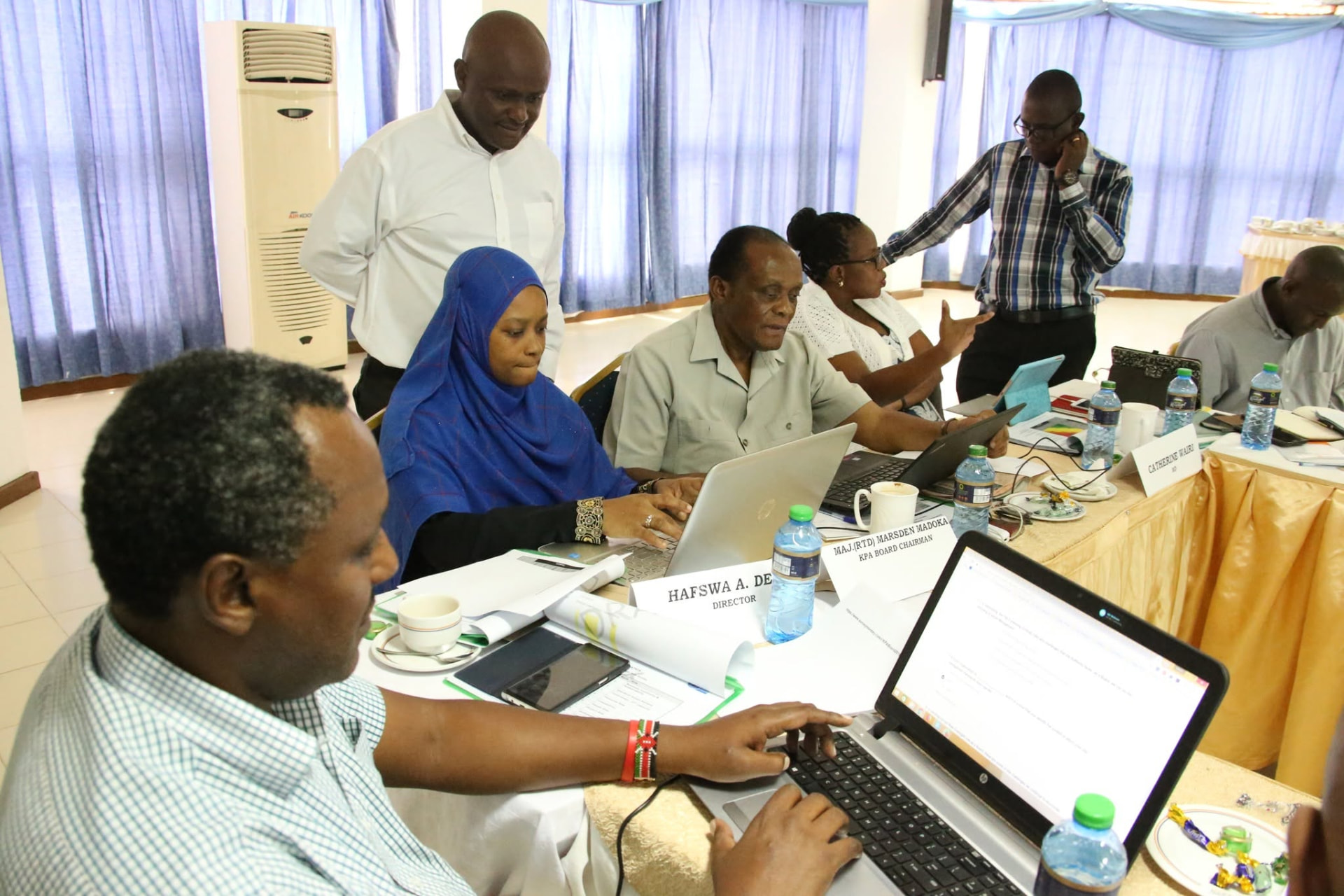 Hands-on risk register exercise, Mombasa
